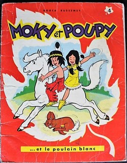 Moky et Poupy - 04 - Moky et Poupy et le poulain blanc - EO 1960