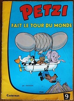 Petzi (1ère série) - 09 - Petzi fait le tour du monde - Rééd. 1966