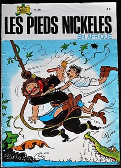 Les pieds nickelés - 096 - Les pieds nickelés en Afrique - Rééd. 1982