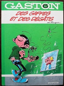 Gaston - 06 - Des gaffes et des dégâts - Rééd. 1981