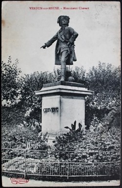 Verdun - 55 - Le monument Chevert