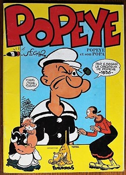 Popeye (Edition Futuropolis) - 2 - Popeye et son popa - Rééd. Publicitaire Total 1988