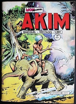 Akim - 347 - Terreur dans la jungle - EO 1974