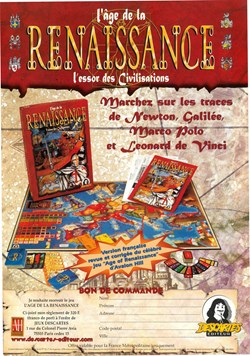 Jeu de société - L'âge de la renaissance