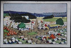 Image / Chromo - La vie fière et joyeuse des scouts - XI-01 - Un jamboree