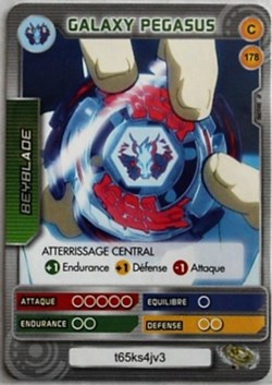 TCG Beyblade - 178/240 - Galaxy Pegasus