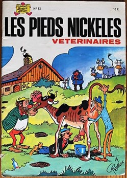 Les pieds nickelés - 082 - Les pieds nickelés vétérinaires - Rééd. 1985