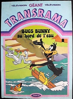 Décorama - Jesco Transrama Géant - Bugs Bunny au bord de l'eau