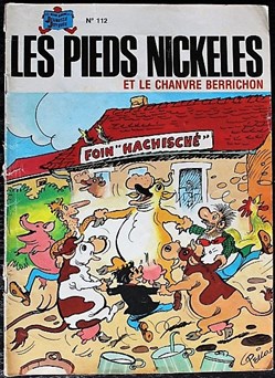 Les pieds nickelés - 112 - Les pieds nickelés et le chanvre Berrichon - EO 1980