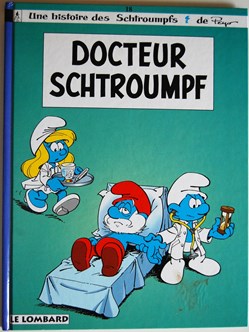 Les schtroumpfs - 18 - Docteur schtroumpf - EO 1996