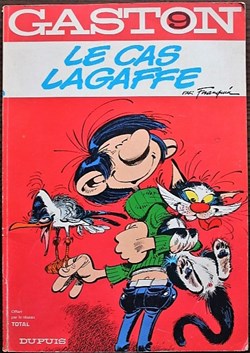 Gaston - 09 - Le cas Lagaffe - Rééd. Publicitaire Total 1972