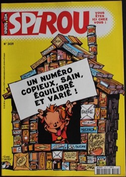 Spirou - 3439 - Couverture : Le petit Spirou