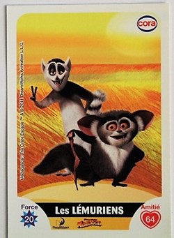 Dreamworks Cora 2011 - C055 - Madagascar - Les lémuriens