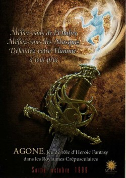 Publicité - Jeu de rôle Agone - Casus Belli 121 - 1999