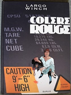 Largo Winch - 18 - Colère rouge - EO Tirage limité 2012