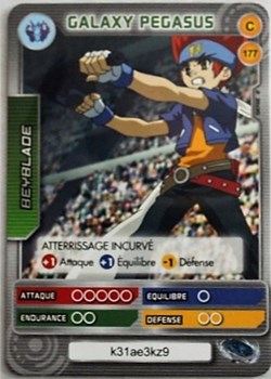 TCG Beyblade - 177/240 - Galaxy Pegasus