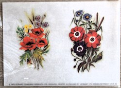 Décalcomanies - Letraset - Decor Craft - Fleurs