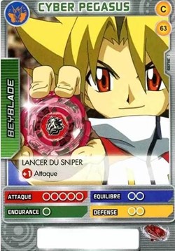 TCG Beyblade - 063/160 - Cyber Pegasus