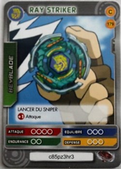 TCG Beyblade - 179/240 - Ray Striker