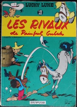 Lucky Luke - 19 - Les rivaux de Painful Gulch - Rééd. Publicitaire Total 1972