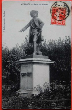 Verdun - 55 - Statue de Chevert