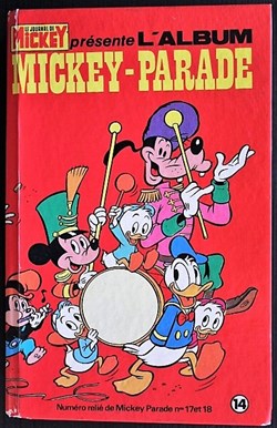 Mickey Parade (2ème série) - Recueil N°014 (Des n°17 et 18)