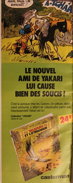 Publicité - Yakari et l'étranger