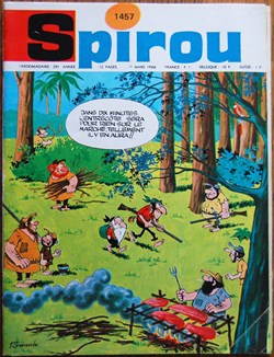 Spirou - 1457 - Couverture : Vieux Nick et barbe noire