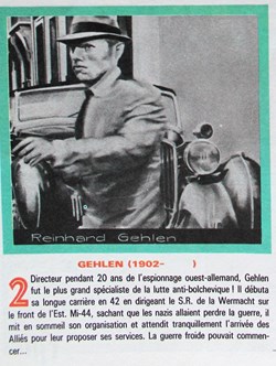 Espion - Reinhard Gehlen