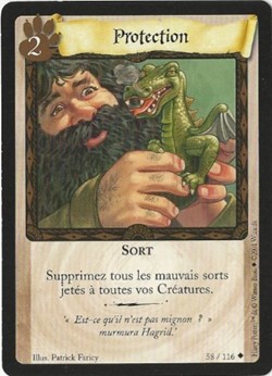TCG Harry Potter - Set de base - 058 - Protection - Peu commune