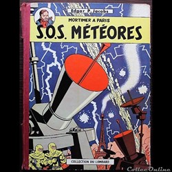 Blake et Mortimer - 07 - S.O.S. Météores - Mortimer à Paris - EO 1959
