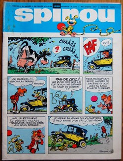 Spirou - 1586 - Couverture : Spirou