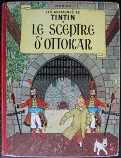 Tintin - 08 - Le sceptre d'Ottokar - Rééd. 1963 - B33