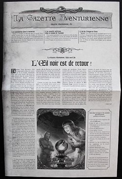 Jeu de rôle - Oeil noir 5 (L') - La gazette Aventurienne N°0