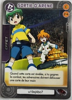 TCG Beyblade - 214/240 - Sortie d'arêne