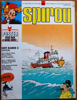 Spirou - 1840 - Avec jeu de l'oie et Poste Vieux Nick et Barbe noire