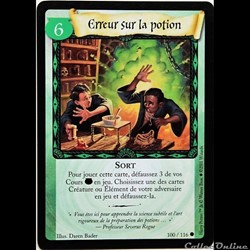 TCG Harry Potter - Set de base - 100 - Erreur sur la potion - Commune