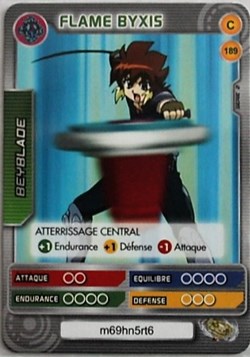 TCG Beyblade - 189/240 - Flame Byxis