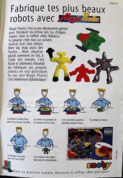 Publicité - Magic Plastic de Smoby - 1996