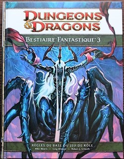 Jeu de rôle - D&D4 - Bestiaire fantastique 3