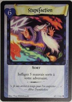 TCG Harry Potter - Set de base - 067 - Stupéfaction - Peu commune