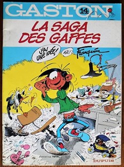 Gaston - 14 - La saga des gaffes - Rééd. Publicitaire Total 1988