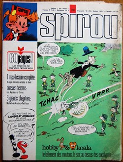 Spirou - 1760 - Couverture : Hobby & koala
