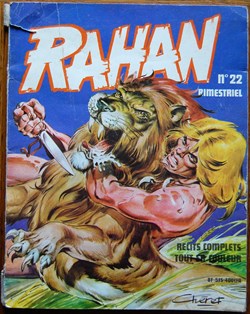 Rahan (1ère série - Vaillant) - 22 - La vallée des tournaments / L'oeil qui voit loin - EO 1977