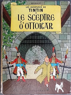 Tintin - 08 - Le sceptre d'Ottokar - Rééd. 1971 - B39