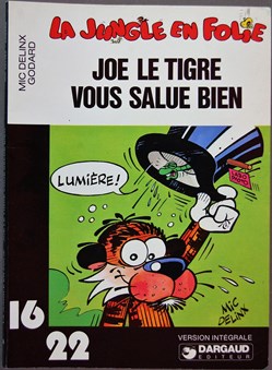 Collection 16/22 - 036 - La jungle en folie - Joe le tigre vous salue bien - EO 1978