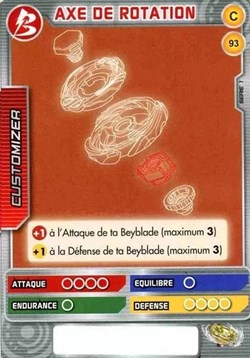 TCG Beyblade - 093/160 - Axe de rotation