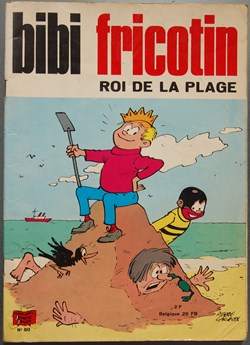 Bibi Fricotin - 080 - Bibi Fricotin roi de la plage - EO 1970