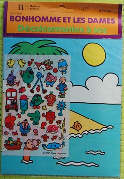 Décorama - Hachette - Bonhomme et les dames - A la mer