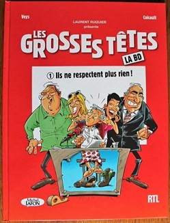 Album - Les grosses têtes, la BD - EO 2020